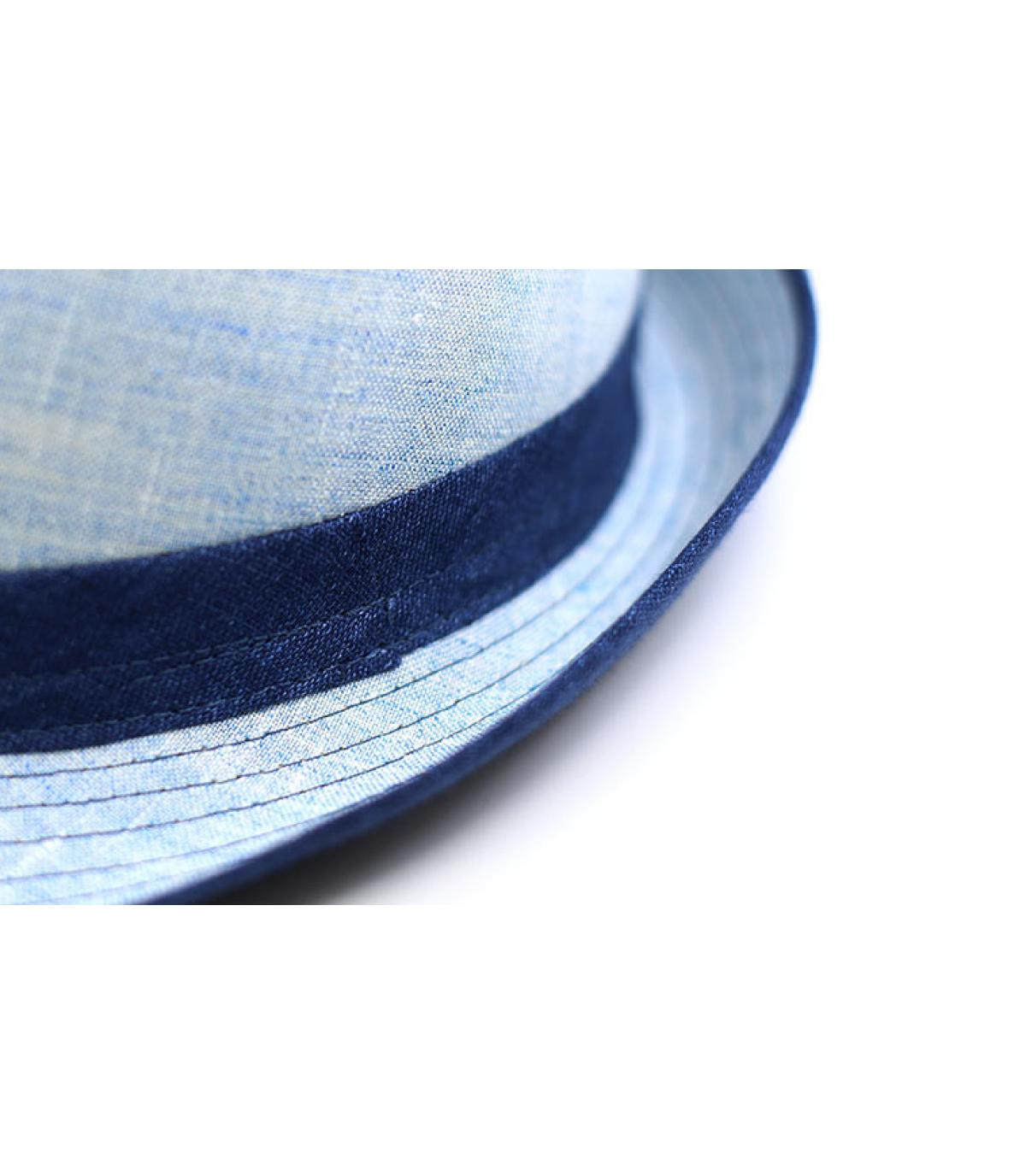 tessuto blu trilby